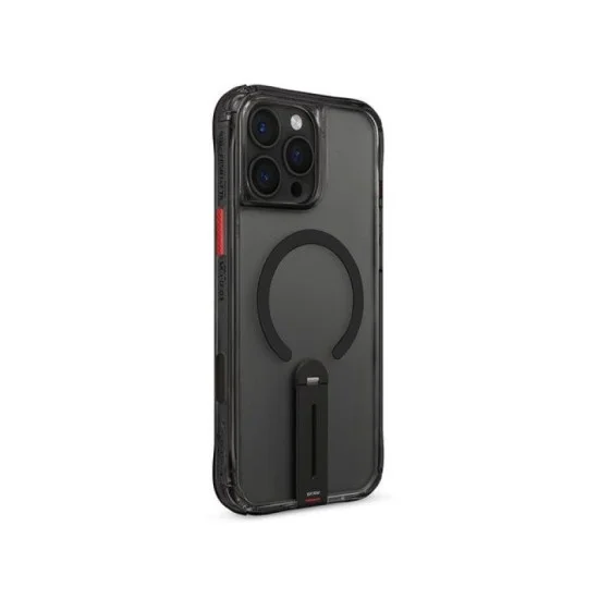 Cover Iphone 16 Pro Helix Mag-Charge + 360&deg; Rotating&nbsp;Stand Skinarma - Black